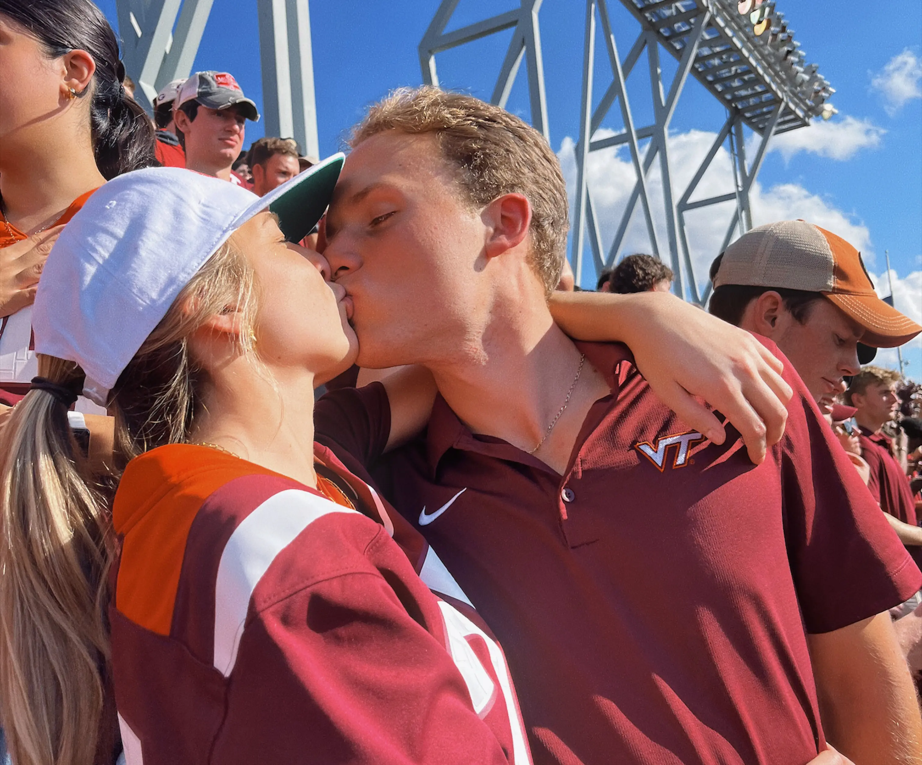 Amber and Ian on one of their adventures